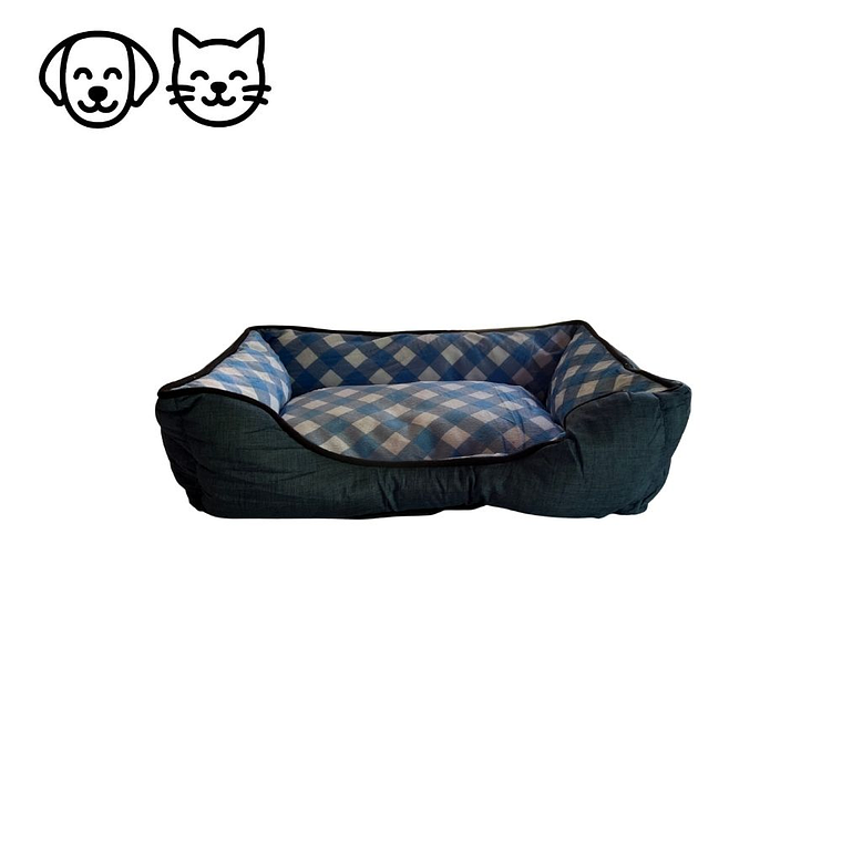 Cama diseño azul 48x38x15 cm 1