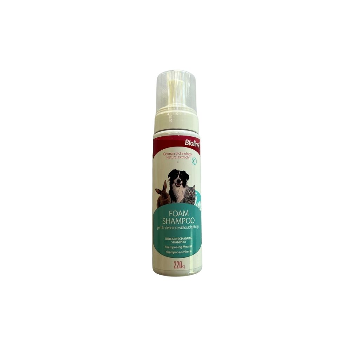 Shampoo espuma extracto natural Bioline 2