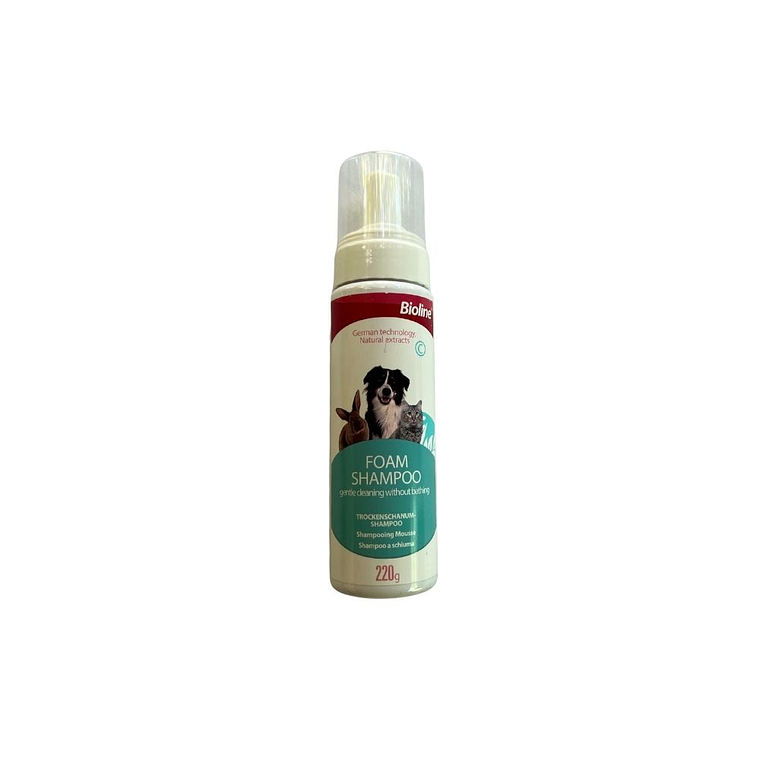 Shampoo espuma extracto natural Bioline 2