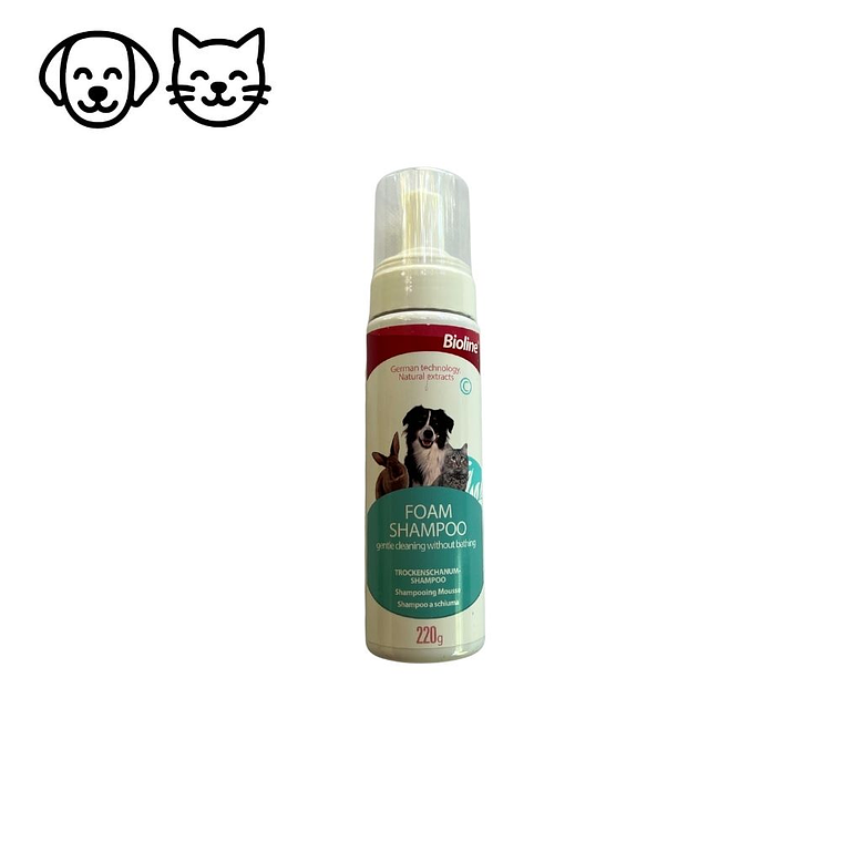 Shampoo espuma extracto natural Bioline 1