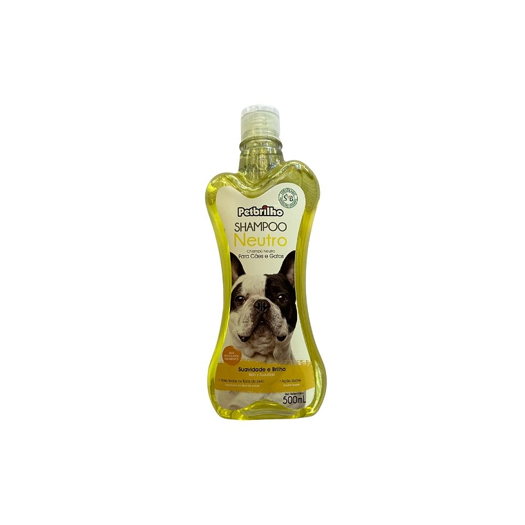 Shampoo neutro 500 ml Petbrilho 1
