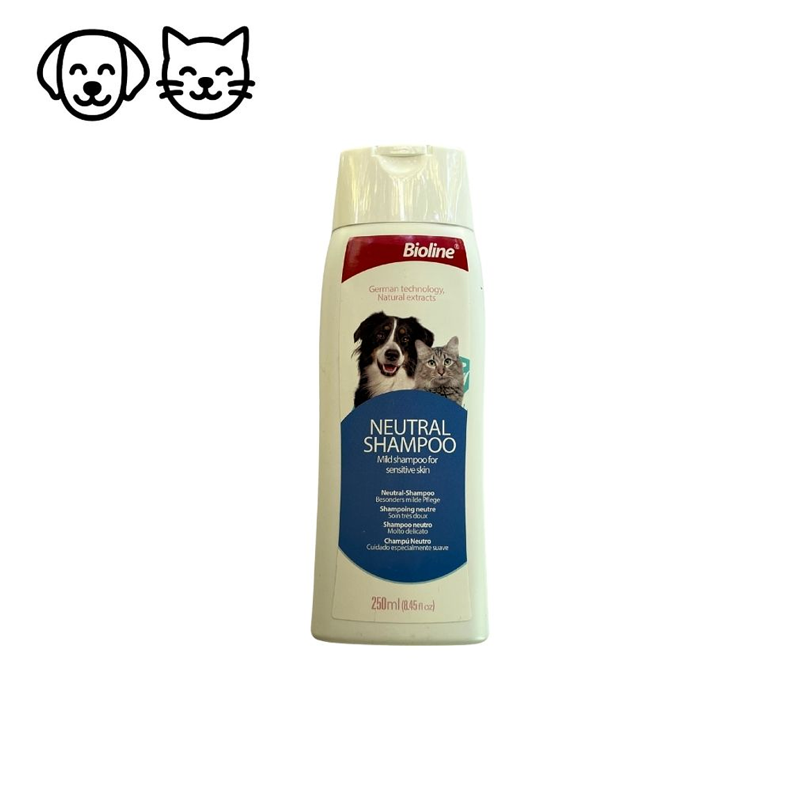 Shampoo neutro 250 ml Bioline 1