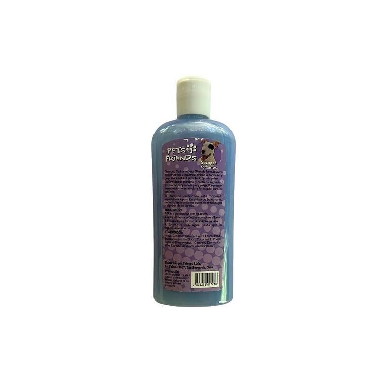 Shampoo natural cachorro 250 ml Pets&friends 2