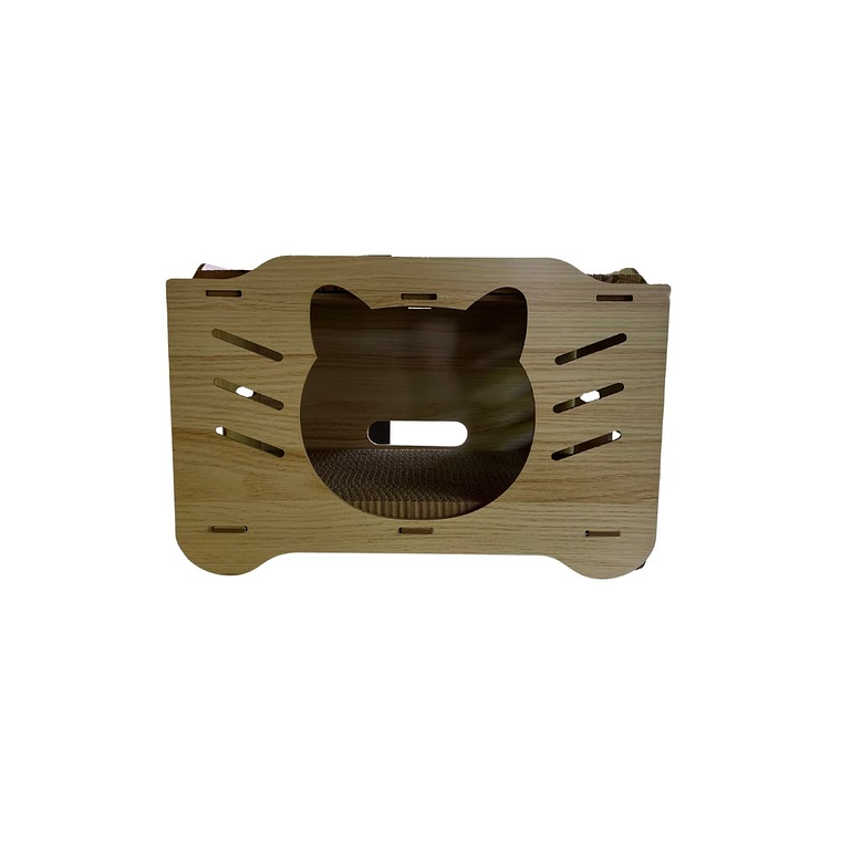 Casa y rascador para gatos 1