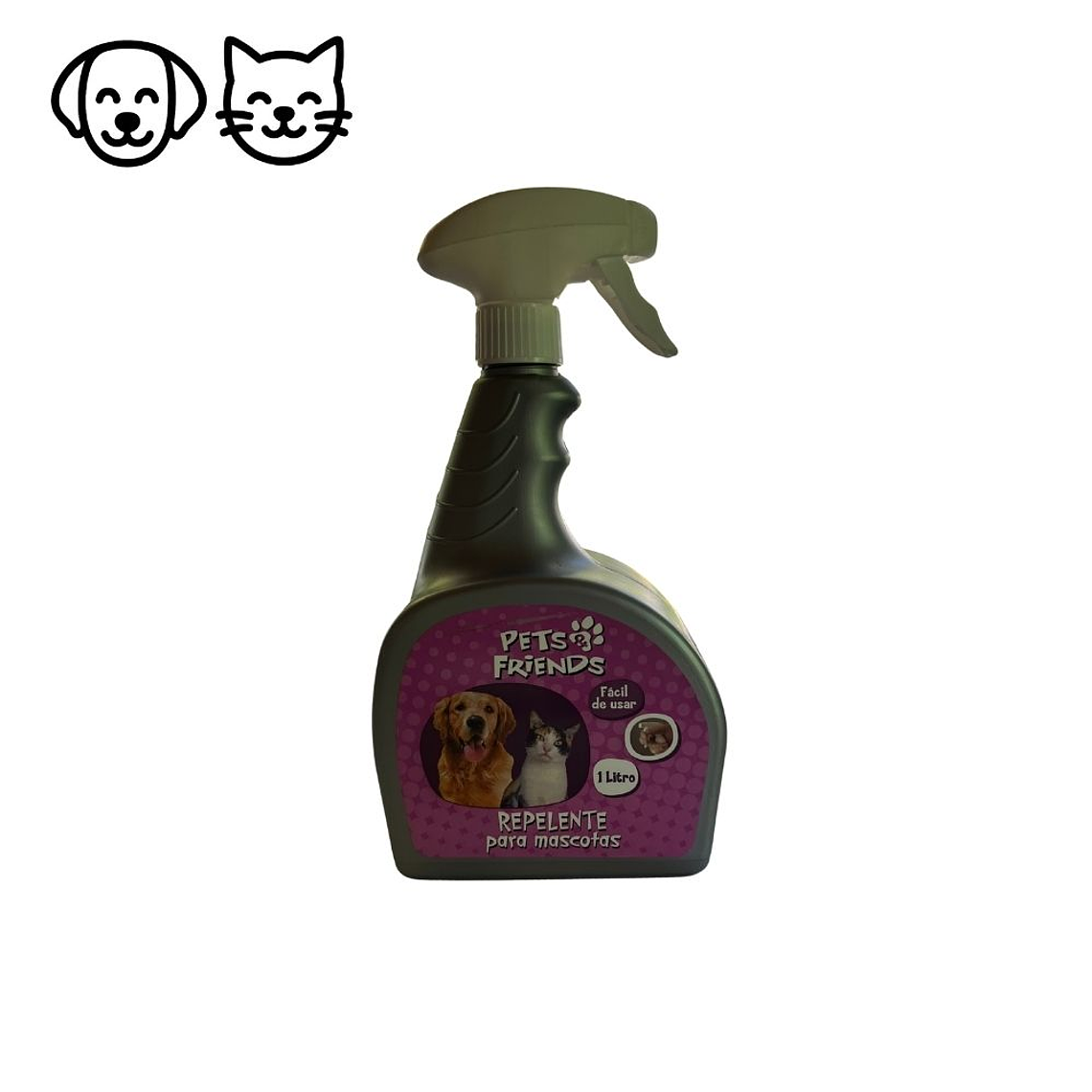 Repelente para mascotas 1 litro Pets&Friends 1