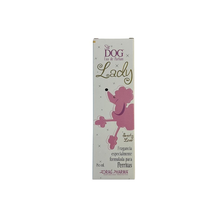Perfume Lady 80 ml para perritas Sir dog 4