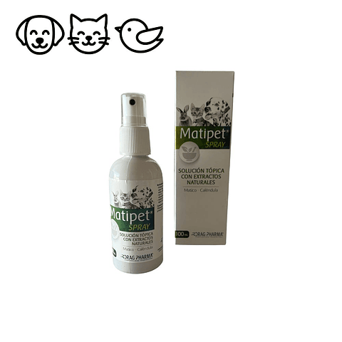 Spray de matico para mascotas 100 ml Matipet 
