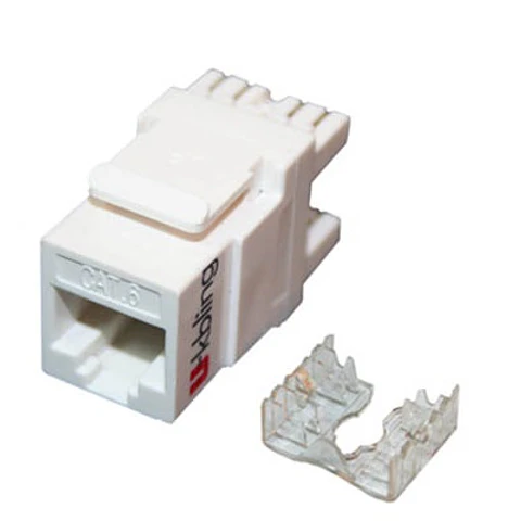 Módulo RJ45 U-Kbling Cat 6 180° Alta Densidad Blanco