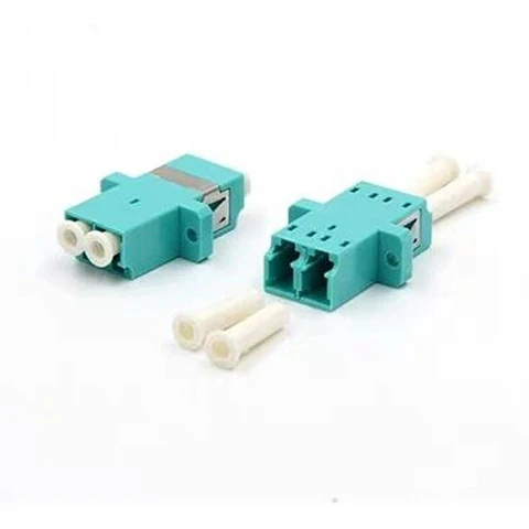 Guía duplex MM LC/UPC aqua (OM3)