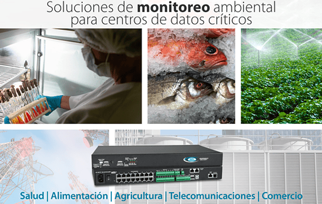 Soluciones de Sistema de Monitoreo Ambiental