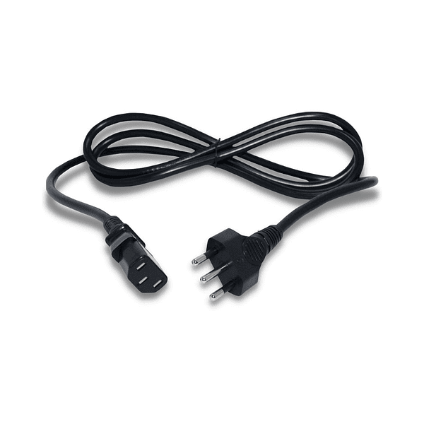 Cable Poder C13/PlugL 2.75 mts.  Negro 1