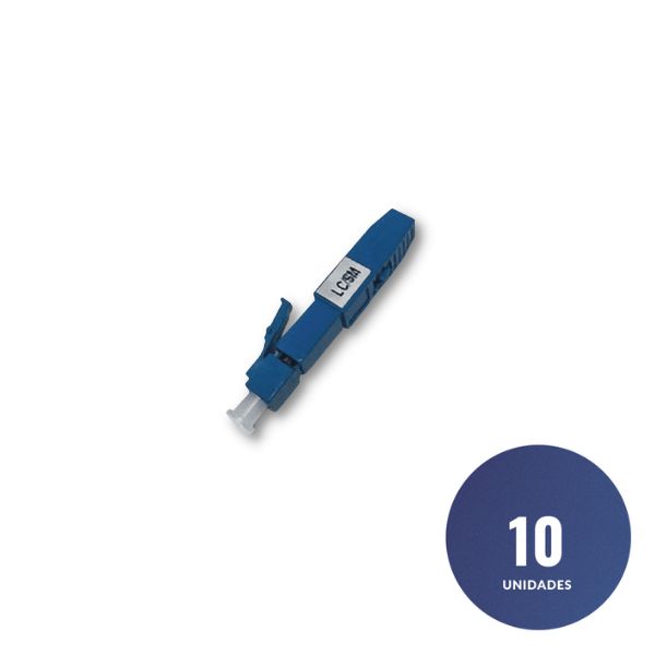 Conector rápido Monomodo LC/UPC AZUL  1