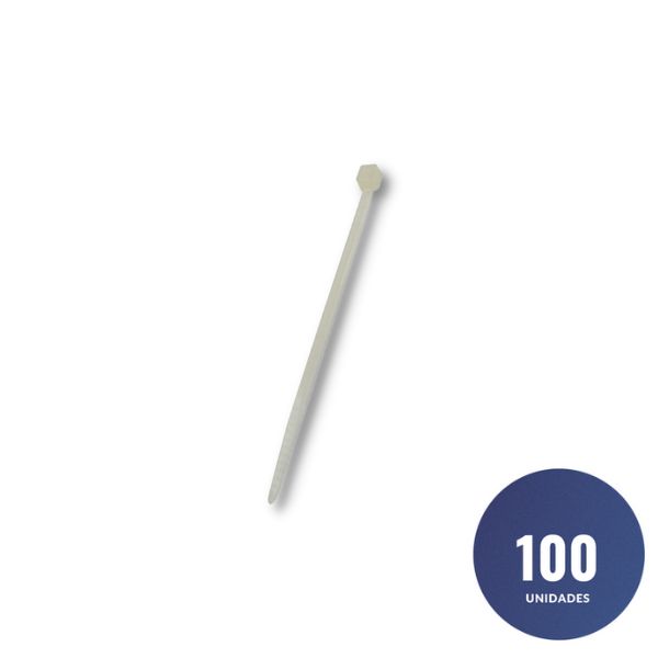 Amarras Plásticas 150*3.6mm Blancas 1