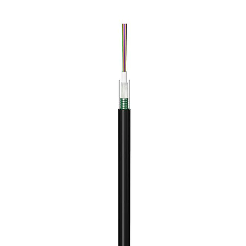 Cable fibra óptica 12x10 monomodo G652D ducto armado LSZH