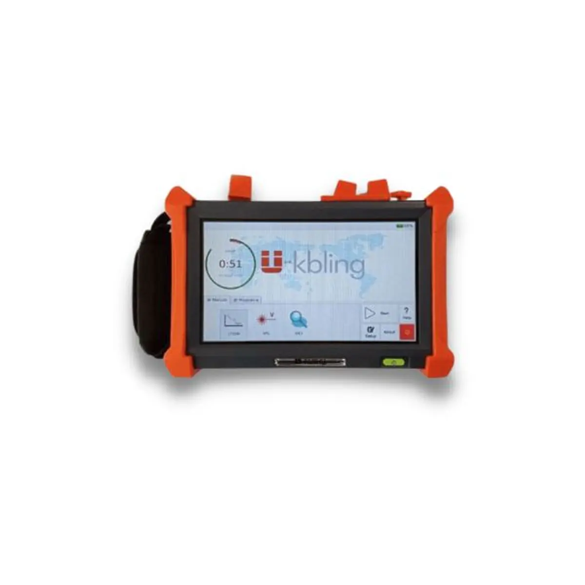 Foto de OTDR Multifuncional U-Kbling UK-3000 Monomodo y Multimodo, Pantalla 8"