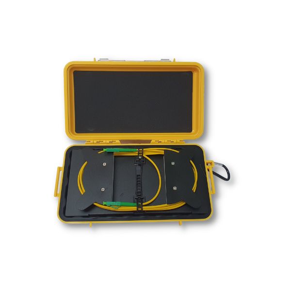 Bobina de Lanzamiento Monomodo G652D 1 km LC-LC/APC 1