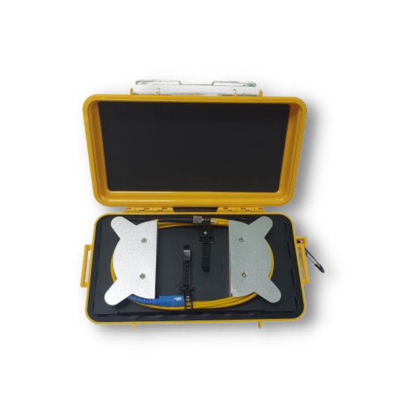 Bobina Lanzamiento Monomodo G652 1km SC-FC/UPC 1