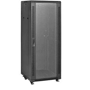 Gabinete Rack 19´´ 45U x600x1000mm Puerta de Vidrio 