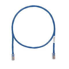 Cable de Red Categoría 5E 0,90 m Azul - Blanco