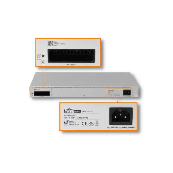 Switch 48p USW-PRO-48 4-SFP+10G 2