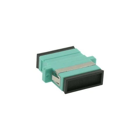 Guía duplex MM SC/UPC aqua (OM3)
