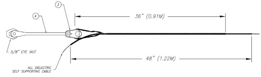 Conjunto Retención ADSS-200 R 12.2-12.9mm 2