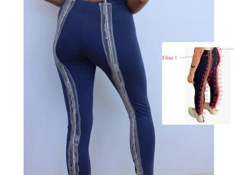 Telas de fibra óptica integrada