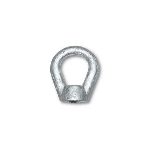 Tuerca de ojo 5/8" de acero galvanizado