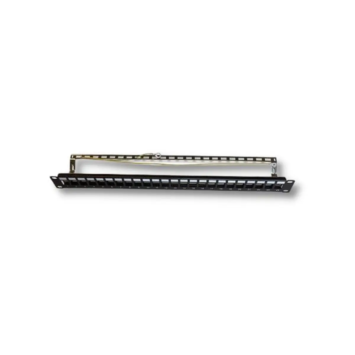 Foto de Patch Panel Modular U-Kbling 24 Puertos Vacío Blindado para Rack 19"