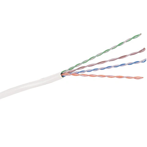 Cable de red UTP pares Cat. 5e unifilar