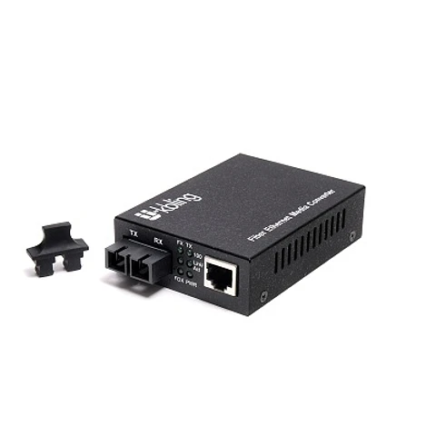 Conversor de medio 10/100 multimodo 2 km 1300 nm conector SC
