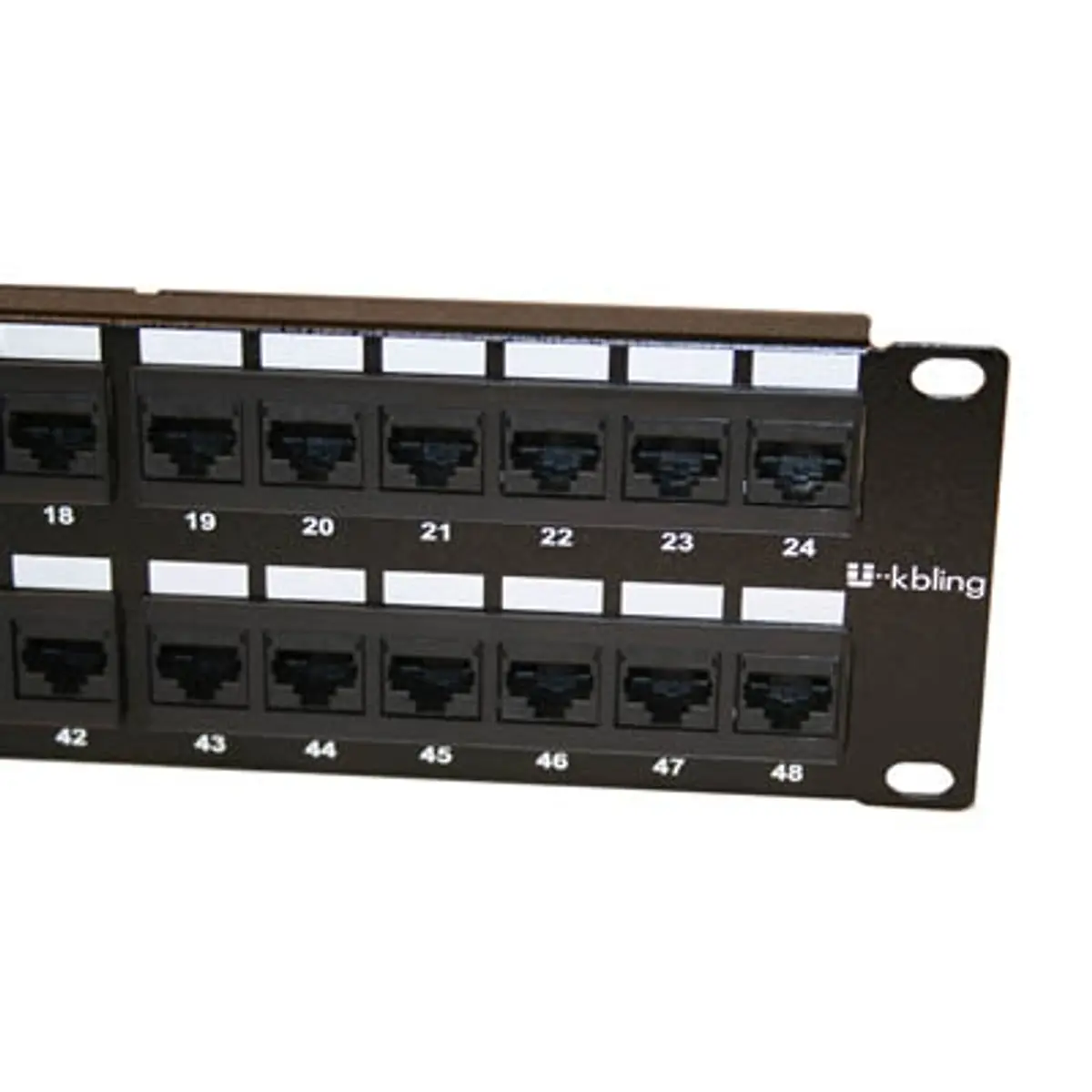 Foto de Patch panel Ukbling Cat 6 48 puertos para rack 19"