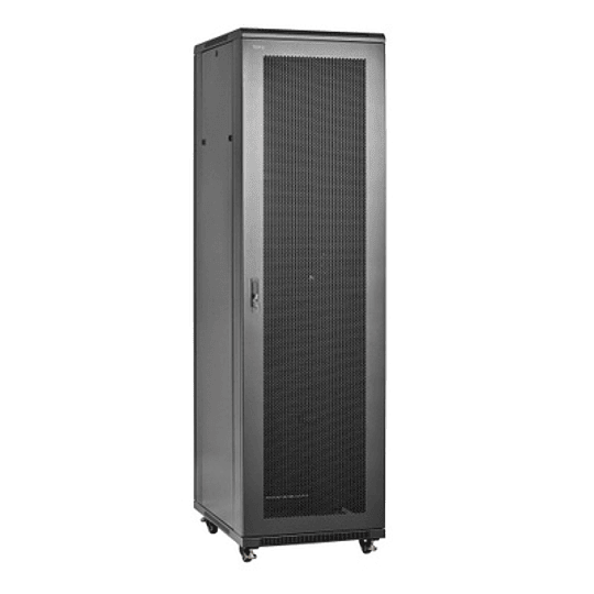 Gabinete Rack 19´´  45U x600x600mm Puerta Microperforada