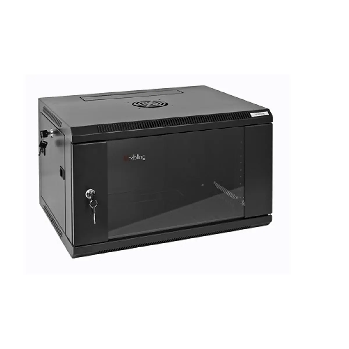 Foto de Gabinete rack mural 19" 06Ux600x450mm - armado