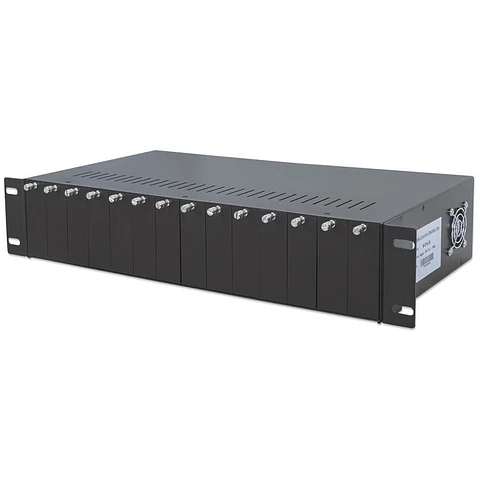 Chasis 19 2U 14-Slot media converter