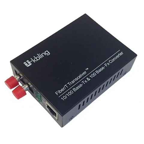 Conversor de medio 10/100 multimodo 2km 1300 conector ST