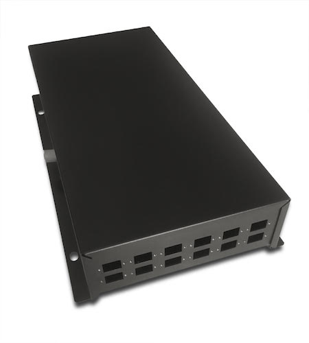 Bandeja Fibra Óptica  Mural 12P LC/SC 1