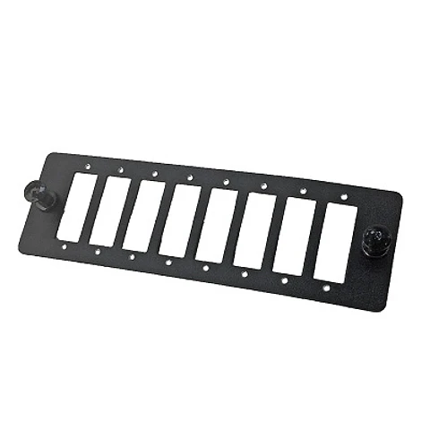 Placa 8 posiciones SC duplex / LC quadruplex