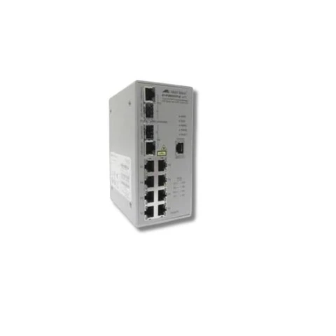 Switch 8puertos AT-IFS802SP/PoE industrial L2