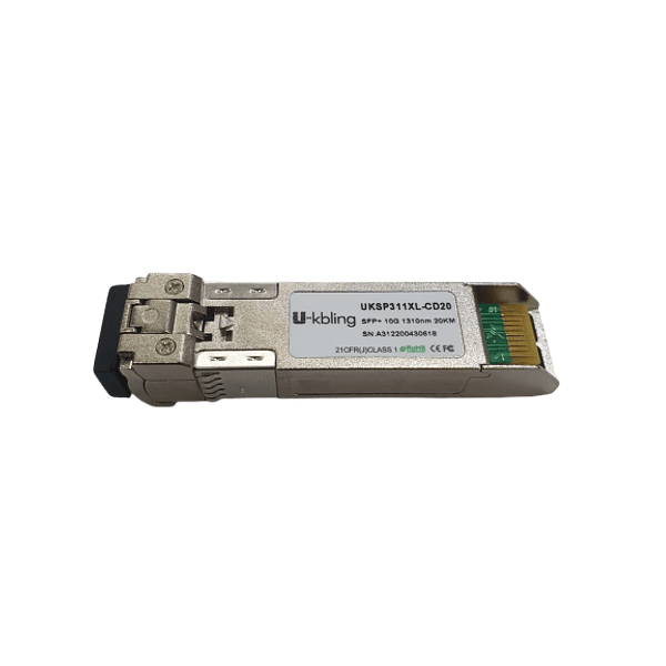 Módulo SFP+ 10Gb SM 1310nm20 Km UBQ Compatible LC