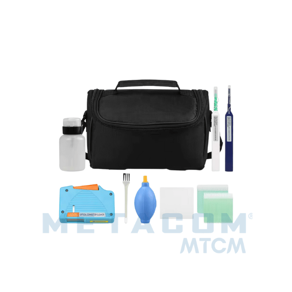 Kit de limpieza para conectores de Fibra Óptica. 1