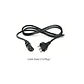 Cable Poder C13/PlugL 2.75 mts.  Negro - Miniatura 1
