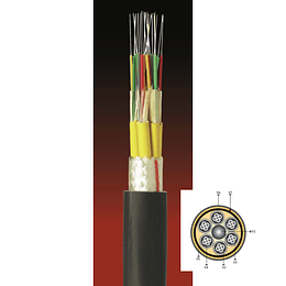 Cable Fibra Óptica 24x10 CDAD (Sub.3.5 mm) - TIA 598 1mts