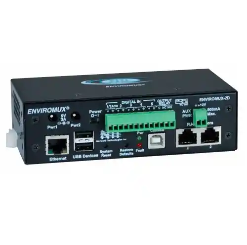 Sistema de Monitoreo Ambiental para  Pequeñas Empresas ENVIROMUX-2D 1