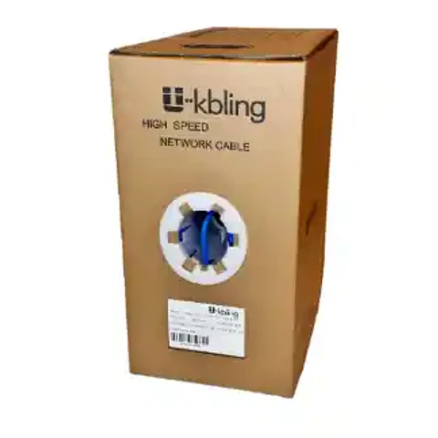 Cable de red UTP Cat 6 multifilar interior azul (305 m)
