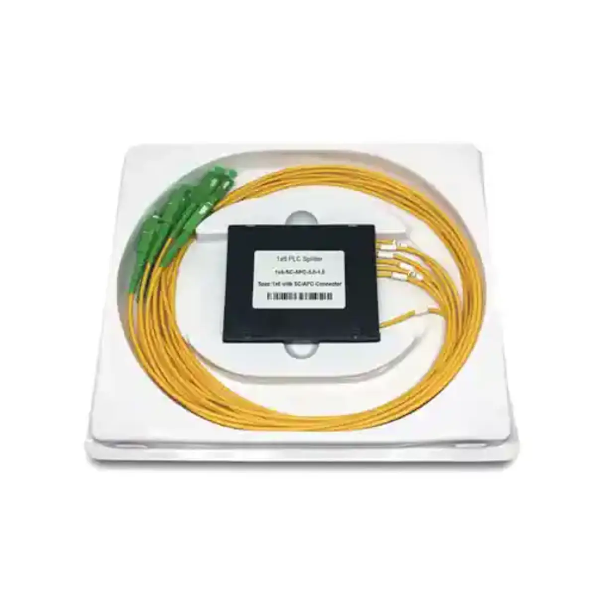 Foto de Splitter 1x6 monomodo G657A1 SC/APC 1m 3,0 mm ABS