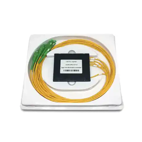 Splitter 1x6 monomodo G657A1 SC/APC 1m 3,0 mm ABS
