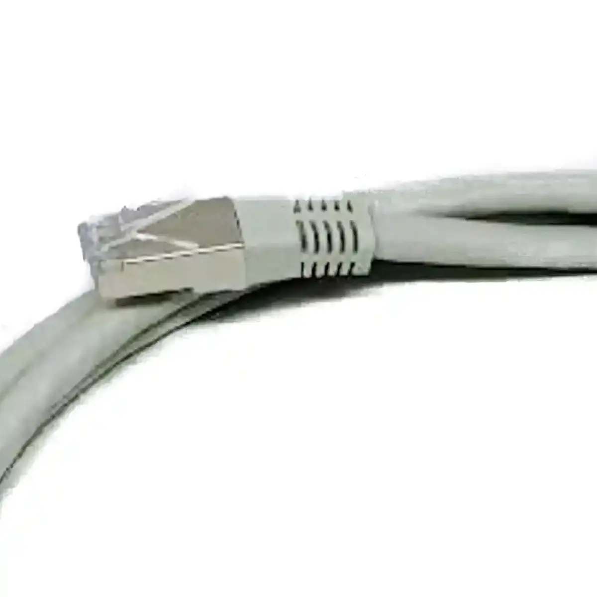 Foto de Patch cord Cat 6A SFTP blindado 26 AWG Ukbling 2,10 m gris