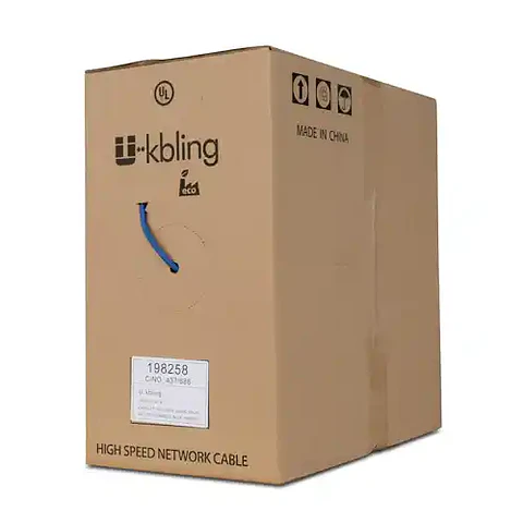 Cable de red UTP CAT. 6 unifilar LSZH