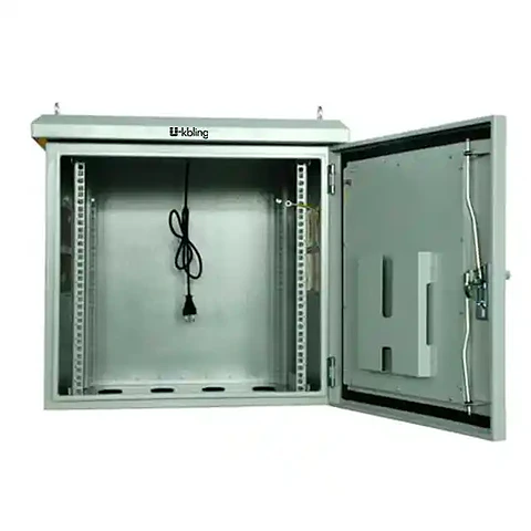 Gabinete rack mural 19 12U x600x600mm IP65 - armado